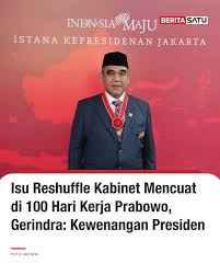 Di Balik Isu Reshuffle